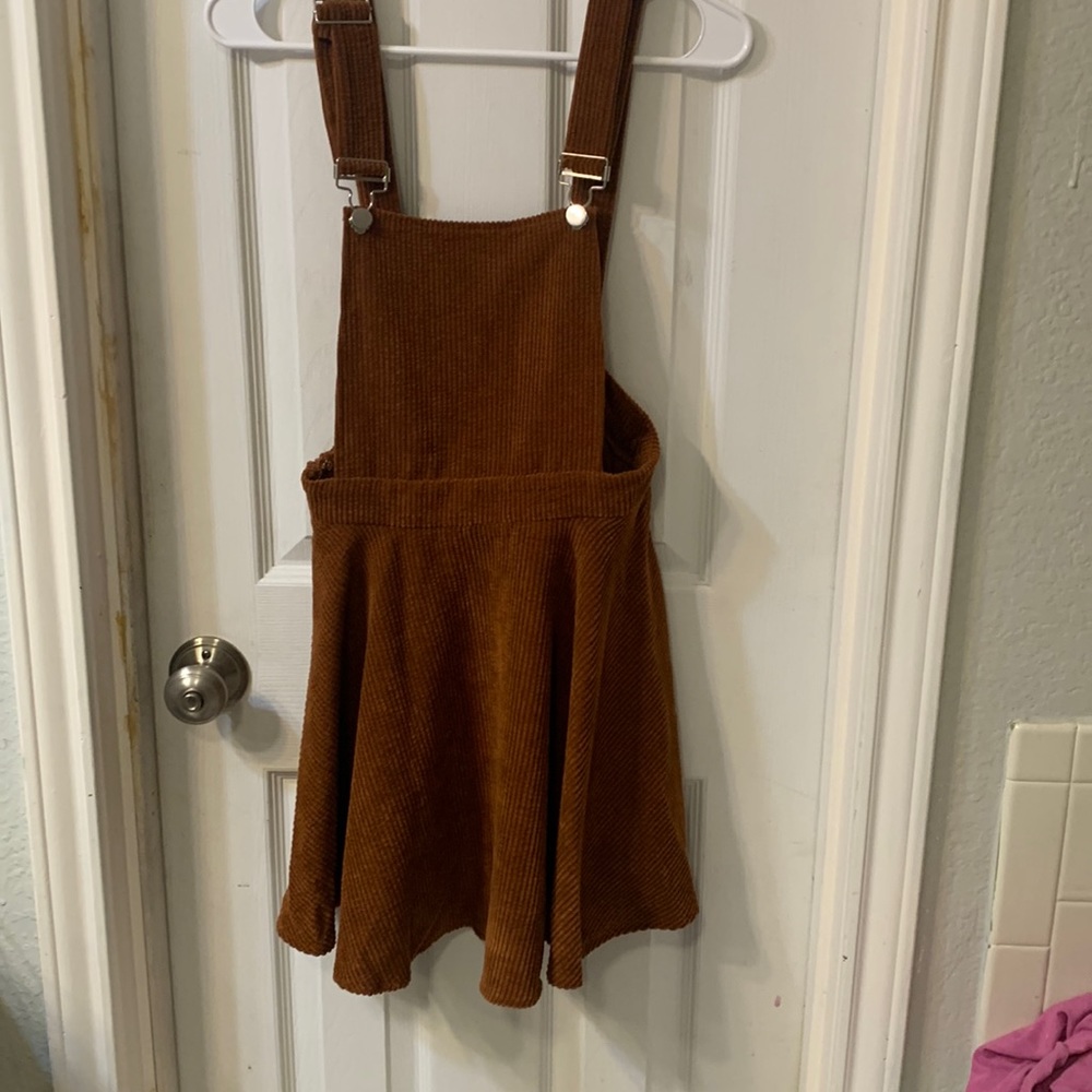 Rusty Orange dress/overall